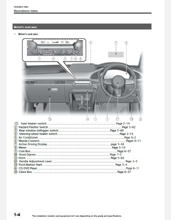 mazda 3 fastback 2022-2023 owners manual in english